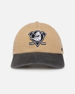 '47 BRAND 47 Brand Anaheim Ducks 'Apollo Chain' 47 Clean Up Strapback Khaki