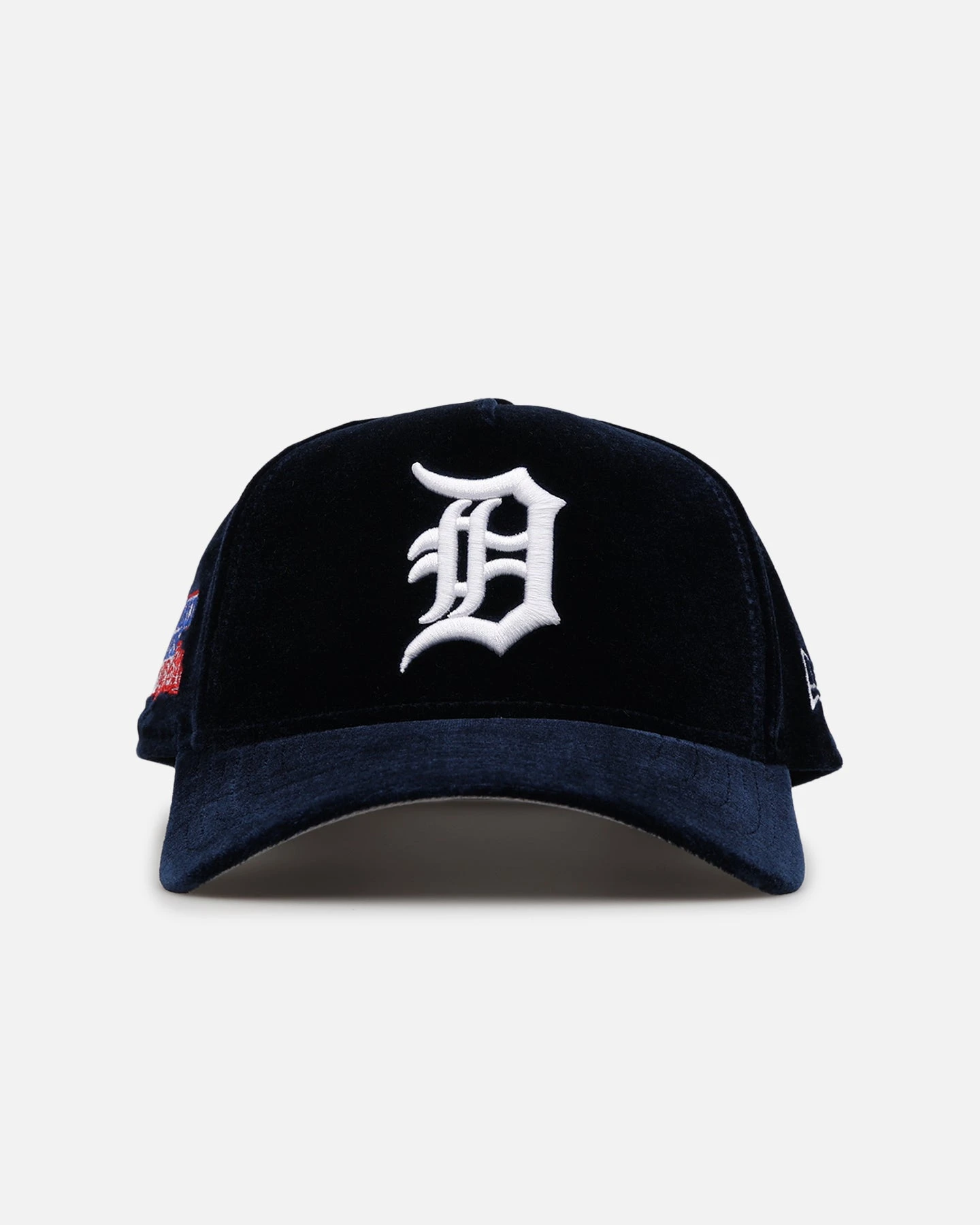 New Era Detroit Tigers 'Velvet Official Team Color' 9FORTY A-Frame Snapback Navy 3 New Era Detroit Tigers 'Velvet Official Team Color' 9FORTY A-Frame Snapback Navy