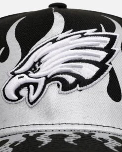 New Era Philadelphia Eagles 'Metallic Flames' 9FORTY A-Frame Snapback Black/Silver 12 New Era Philadelphia Eagles 'Metallic Flames' 9FORTY A-Frame Snapback Black/Silver -Culture kings 01035480 YB026 default 0050