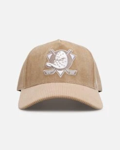 '47 BRAND 47 Brand Anaheim Ducks 'Apollo Cord Khaki' Hitch Snapback Khaki
