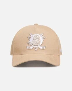 '47 BRAND 47 Brand Anaheim Ducks 47 MVP DT Snapback Khaki/White