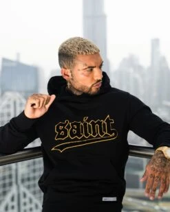 Saint Morta Westside New Age Hoodie Black/Gold