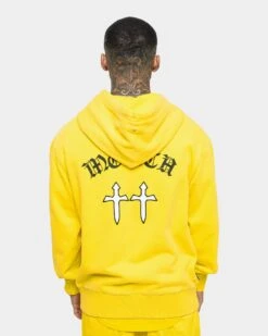 Saint Morta Day Of The Dead Hoodie Yellow/Black -Culture kings 02035007 YY003 mens 00050