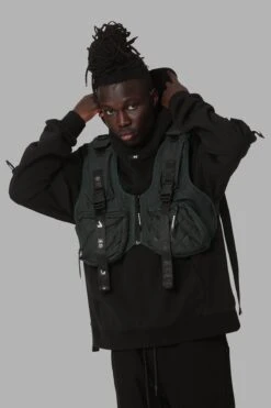 DXXMLife L-3 A Chain$aw Utility Vest Dark Green