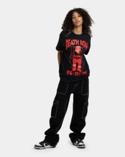 Death Row Records The Chair T-Shirt Black/Red 9 Death Row Records The Chair T-Shirt Black/Red -Culture kings 02037705 YB004 womens 0020