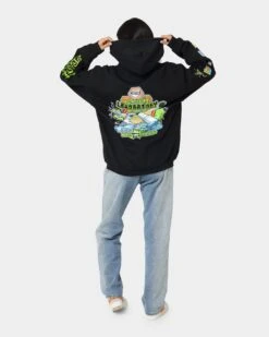 American Thrift Dexter Vintage Hoodie Black -Culture kings 02039490 YB001 womens 0030