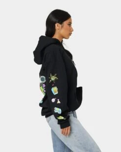 American Thrift Dexter Vintage Hoodie Black -Culture kings 02039490 YB001 womens 0060