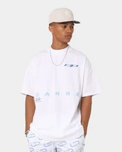Carré Enhanced Oversized T-Shirt White -Culture kings 02042714 YW100 mens 0020