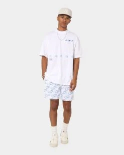 Carré Enhanced Oversized T-Shirt White -Culture kings 02042714 YW100 mens 0080