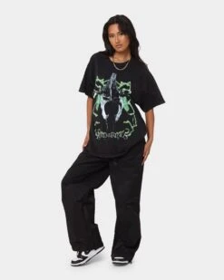 American Thrift X The Lord Of The Rings Witch Kings Of Angmar Vintage T-Shirt Washed Black 12 American Thrift X The Lord Of The Rings Witch Kings Of Angmar Vintage T-Shirt Washed Black -Culture kings 02042939 YW607 womens 0030