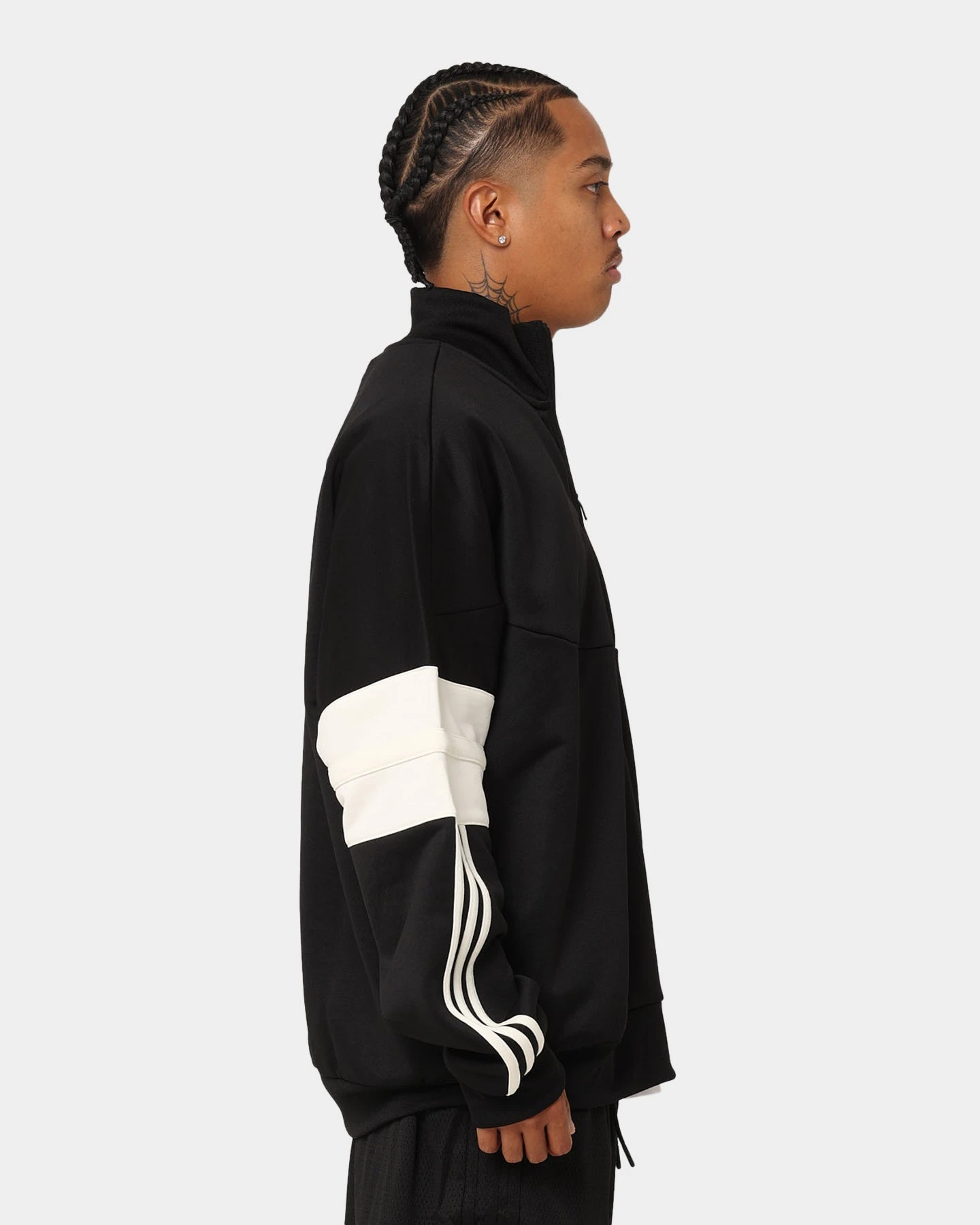 Adidas Basketball Warm Up Jacket Black/Wonder Taupe 8 Adidas Basketball Warm Up Jacket Black/Wonder Taupe - Image 6