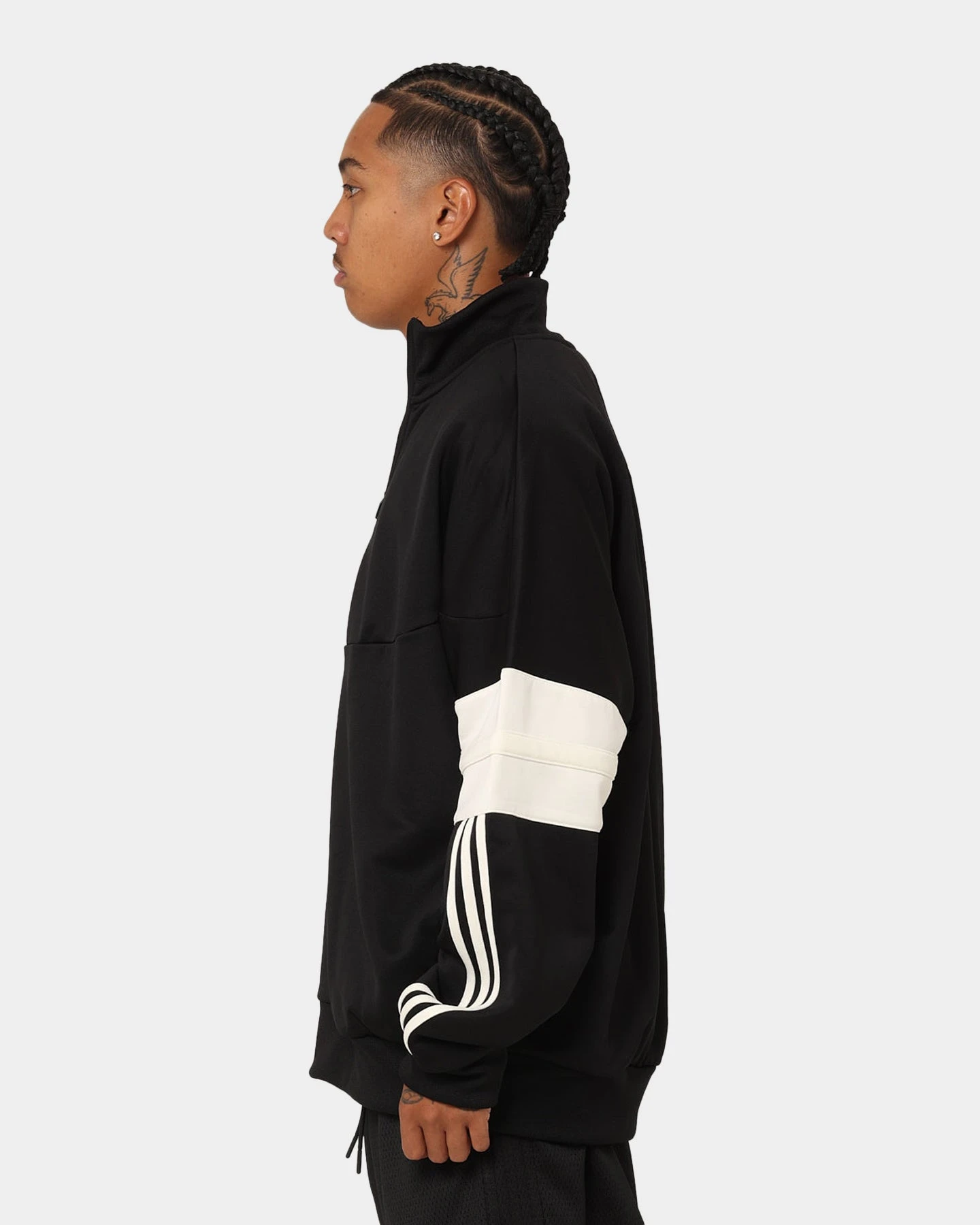 Adidas Basketball Warm Up Jacket Black/Wonder Taupe 9 Adidas Basketball Warm Up Jacket Black/Wonder Taupe - Image 7