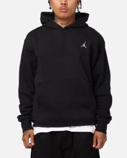 Jordan Essentials Fleece Pullover Black/Black/White