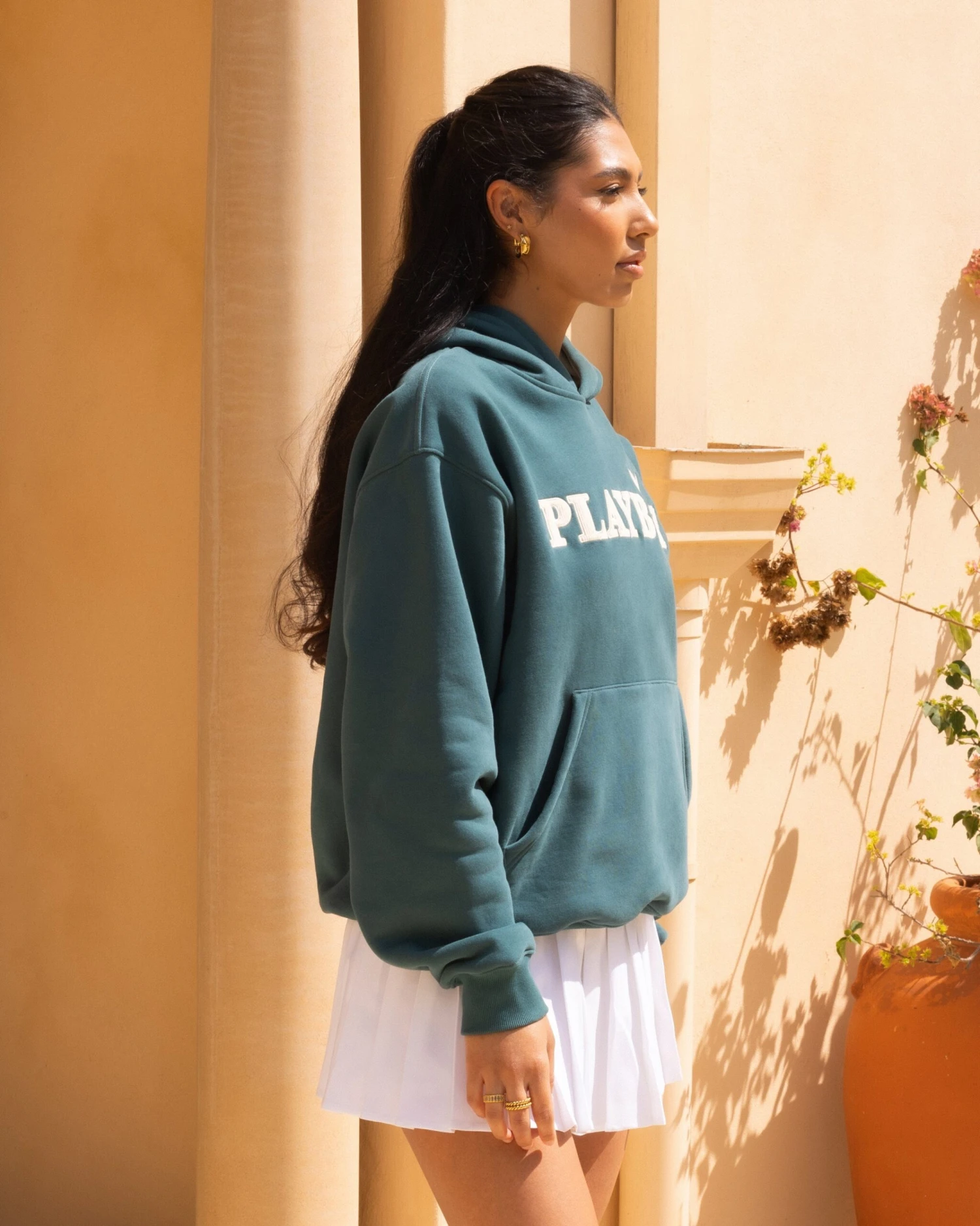 Playboy By Culture Kings Class Hoodie Green 7 Playboy By Culture Kings Class Hoodie Green - Image 5