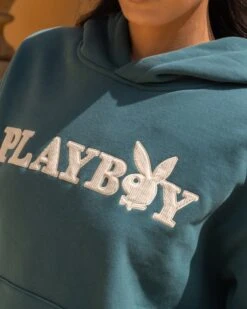 Playboy By Culture Kings Class Hoodie Green 15 Playboy By Culture Kings Class Hoodie Green -Culture kings 02045059 YG600 womens 0070