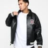Avirex Icon Jacket Jet Black -Culture kings 02045807 YB339 mens 0010