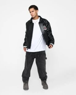 Avirex Icon Jacket Jet Black 21 Avirex Icon Jacket Jet Black -Culture kings 02045807 YB339 mens 0080