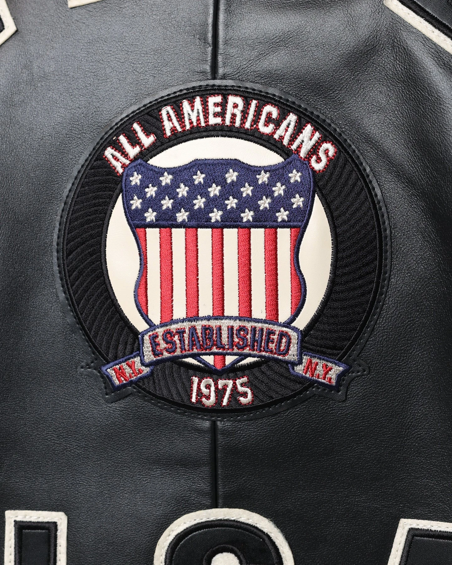 Avirex Icon Jacket Jet Black 12 Avirex Icon Jacket Jet Black - Image 10