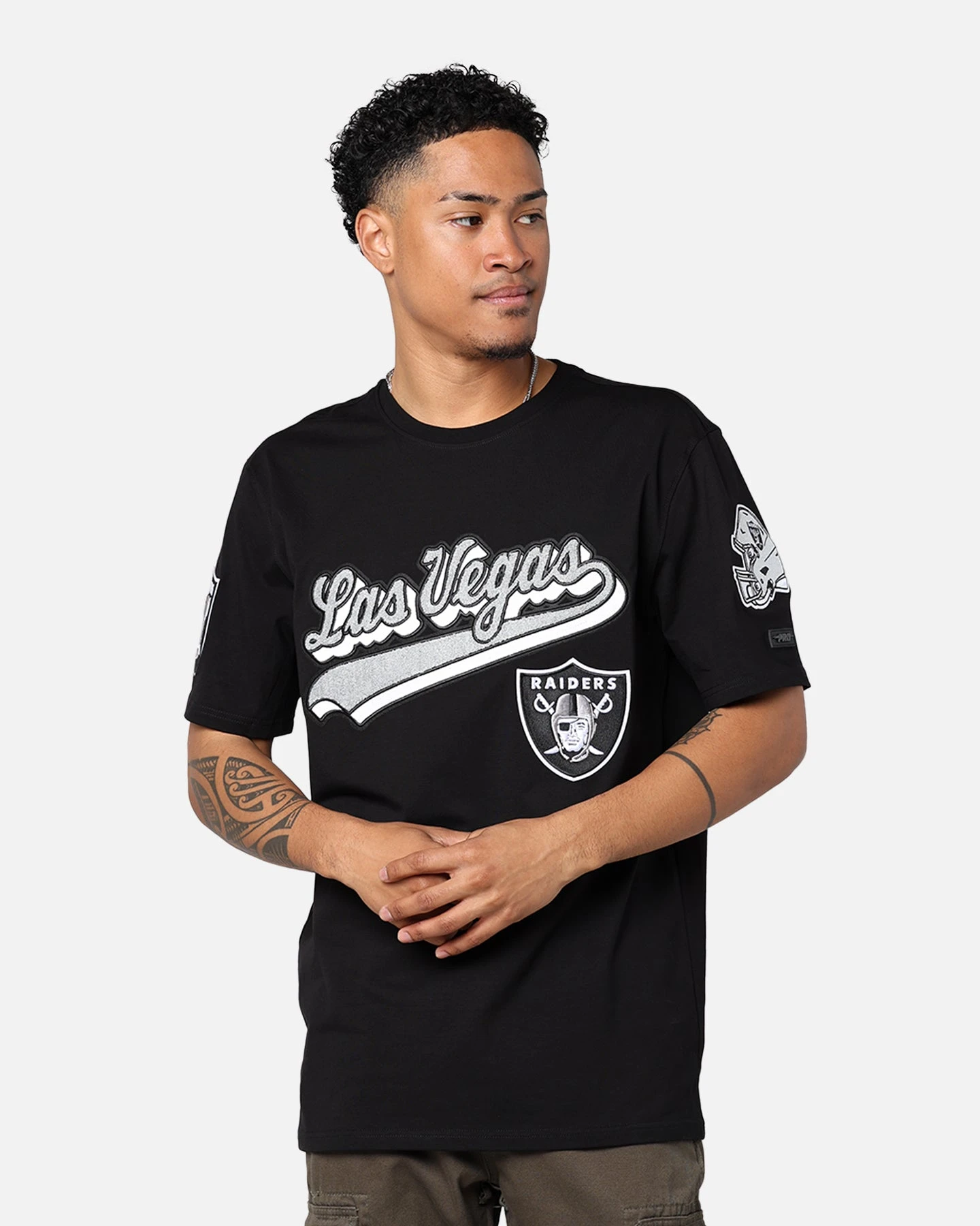 Pro Standard Las Vegas Raiders SJ T-Shirt Black 3 Pro Standard Las Vegas Raiders SJ T-Shirt Black