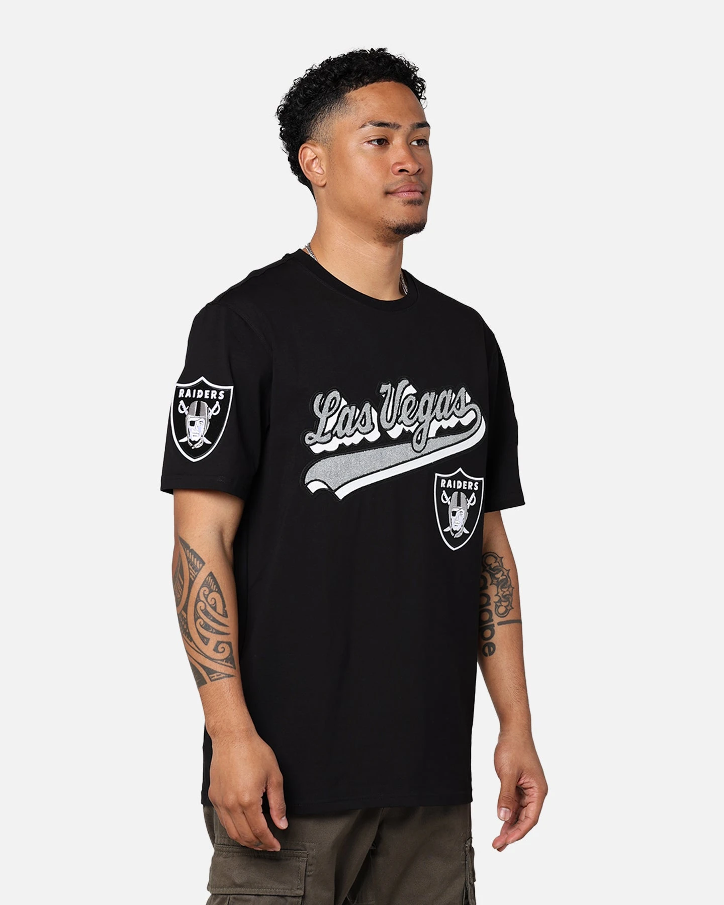 Pro Standard Las Vegas Raiders SJ T-Shirt Black 9 Pro Standard Las Vegas Raiders SJ T-Shirt Black - Image 7