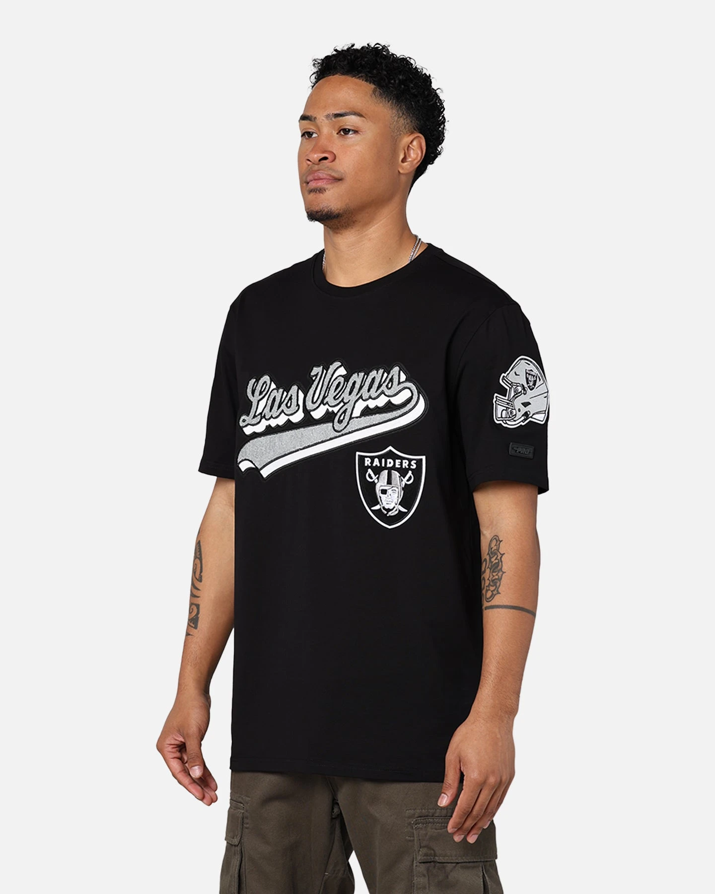 Pro Standard Las Vegas Raiders SJ T-Shirt Black 10 Pro Standard Las Vegas Raiders SJ T-Shirt Black - Image 8