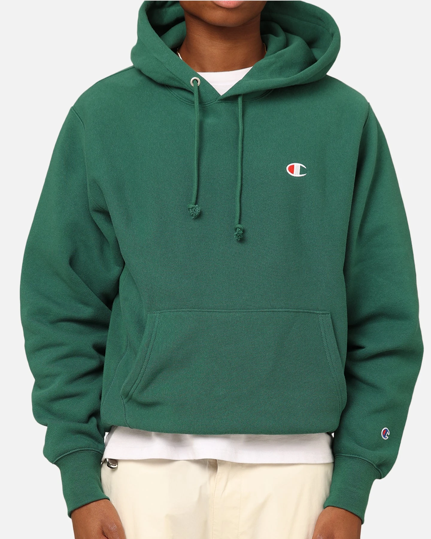 Champion Reverse Weave Small C Hoodie Spruce Willis 5 Champion Reverse Weave Small C Hoodie Spruce Willis - Image 3