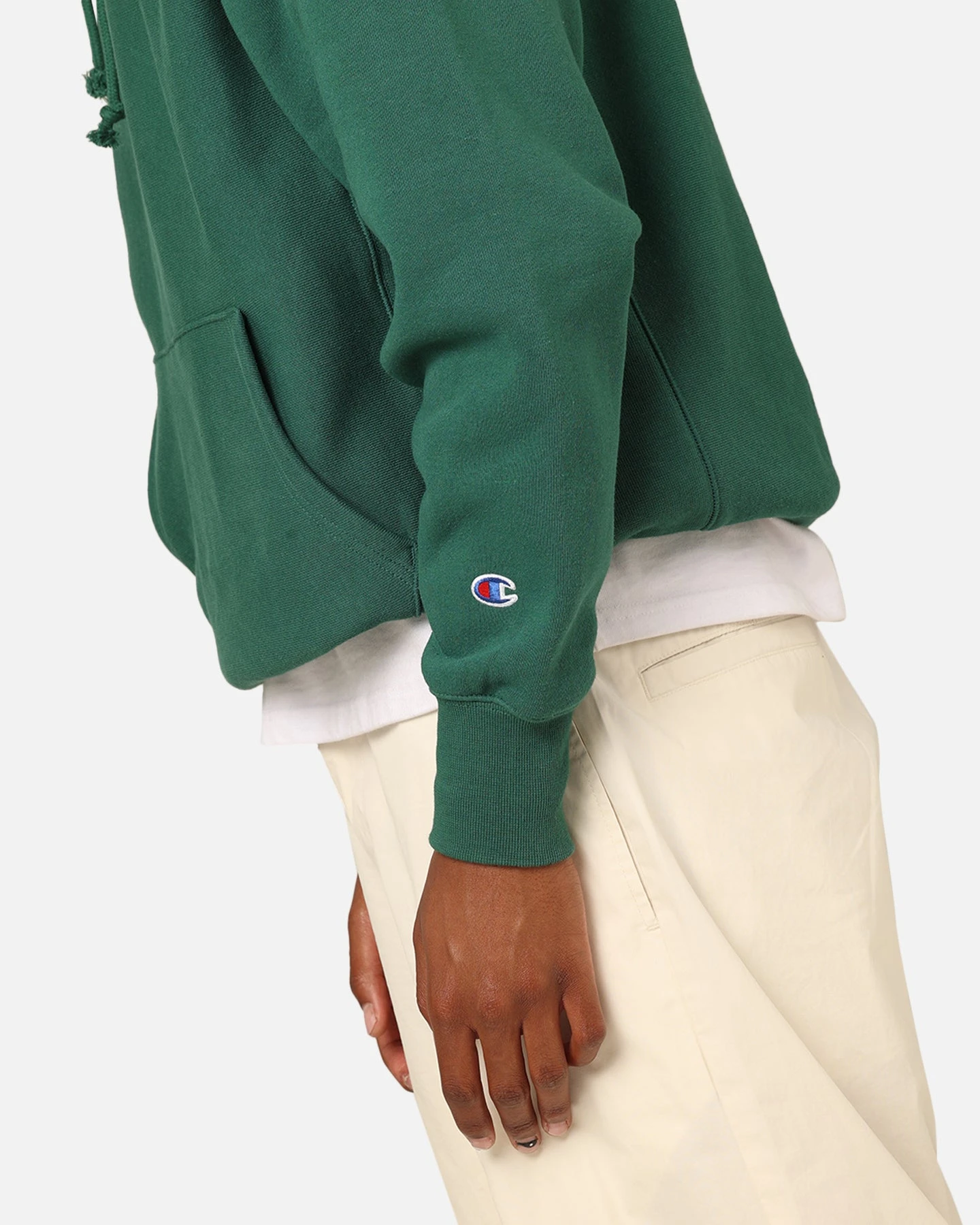 Champion Reverse Weave Small C Hoodie Spruce Willis 9 Champion Reverse Weave Small C Hoodie Spruce Willis - Image 7