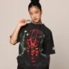 Star Wars Darth Maul T-Shirt Vintage Black 2 Star Wars Darth Maul T-Shirt Vintage Black -Culture kings 02047704 YV013 womens 0010