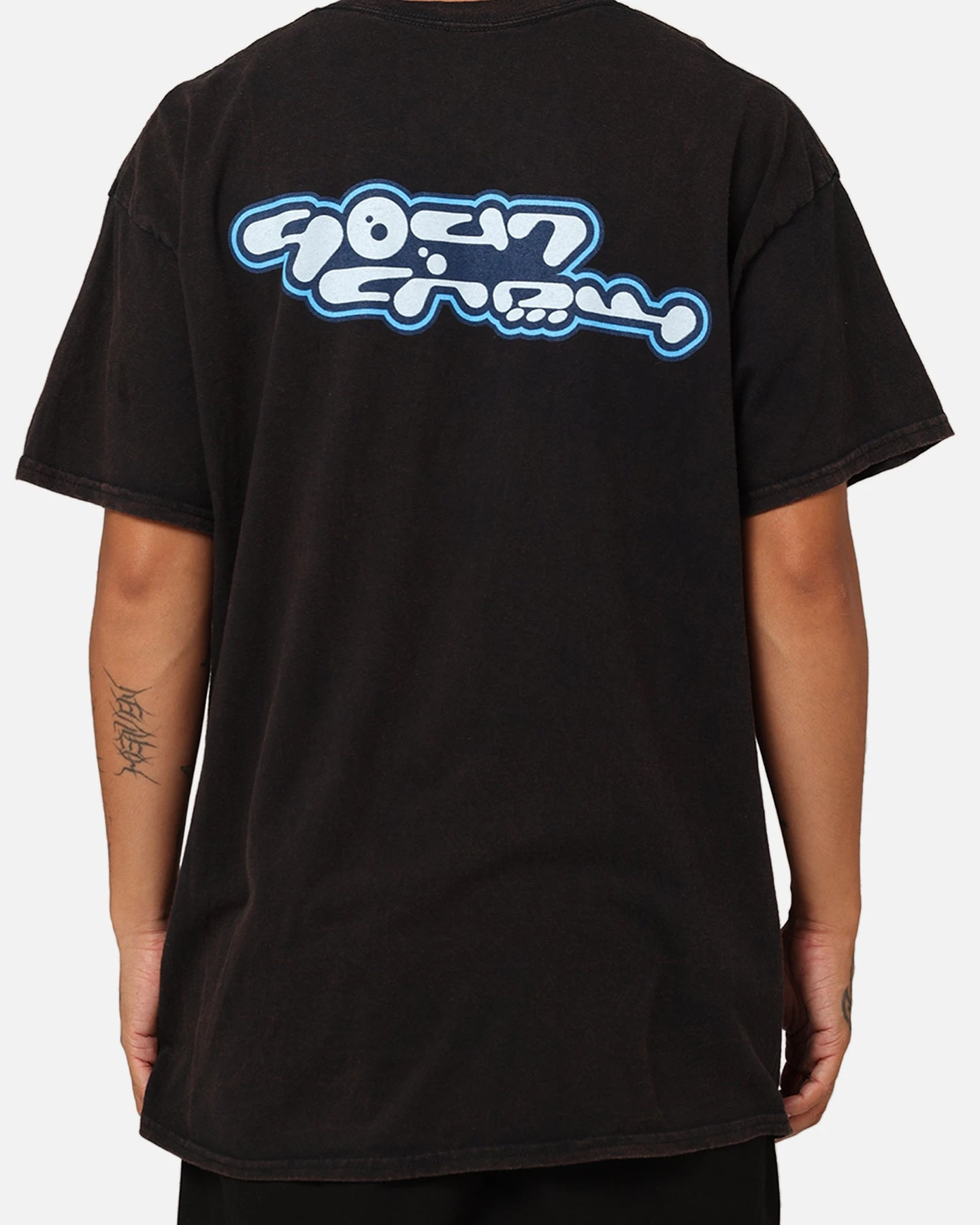 Goat Crew Y2K Boy T-Shirt Black Wash 7 Goat Crew Y2K Boy T-Shirt Black Wash - Image 5