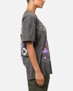 American Thrift X Space Jam Monstars Heavyweight Vintage T-Shirt Black Wash 14 American Thrift X Space Jam Monstars Heavyweight Vintage T-Shirt Black Wash -Culture kings 02048358 YB295 womens 00050