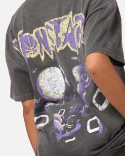 American Thrift X Space Jam Monstars Heavyweight Vintage T-Shirt Black Wash 17 American Thrift X Space Jam Monstars Heavyweight Vintage T-Shirt Black Wash -Culture kings 02048358 YB295 womens 00080