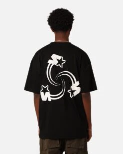 Starter 3 Star T-Shirt Black -Culture kings 02048469 YB001 mens 0050