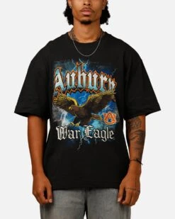 '47 BRAND 47 Brand Auburn University 'NCAA Trophy Case' Premium T-Shirt Black