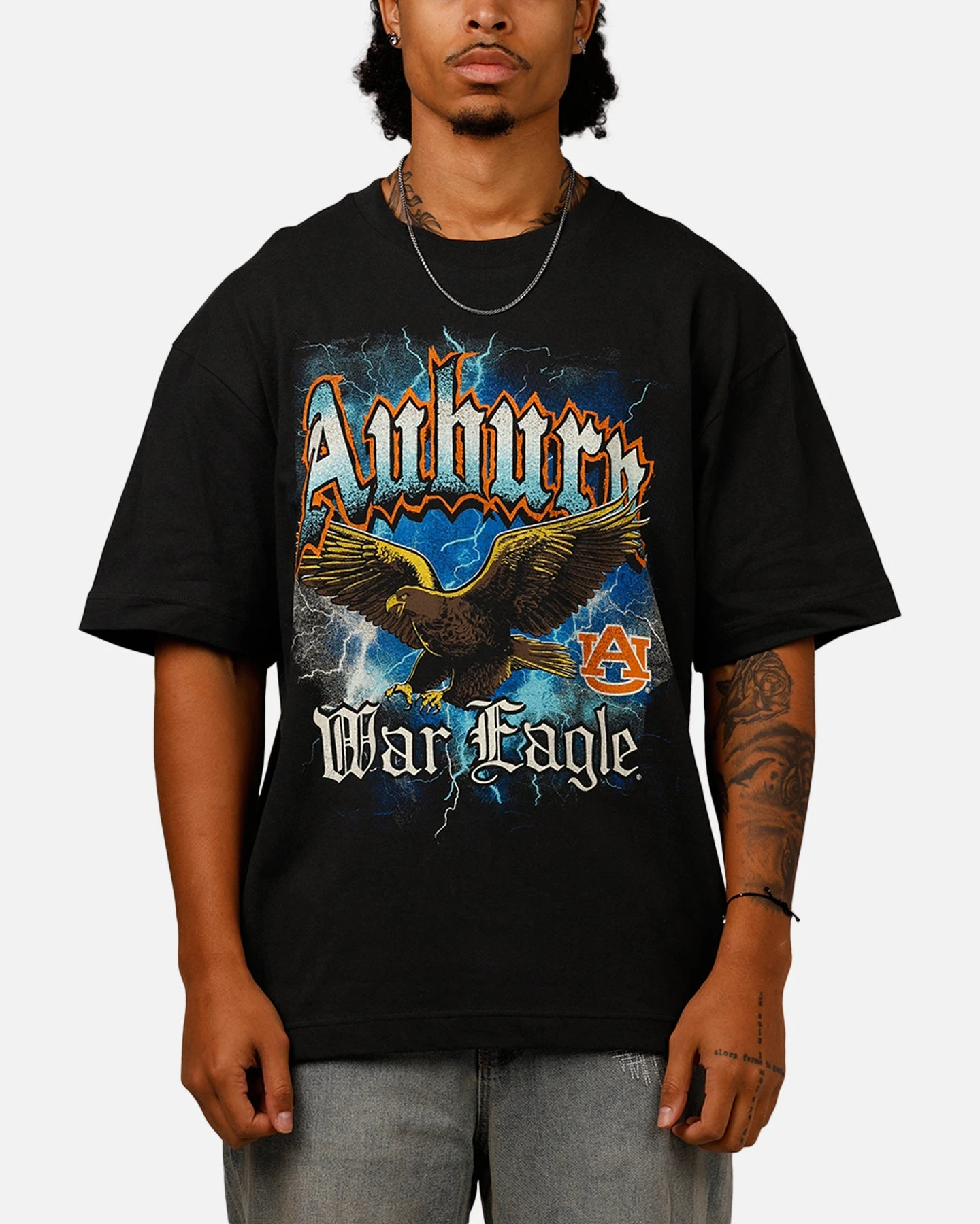 '47 BRAND 47 Brand Auburn University 'NCAA Trophy Case' Premium T-Shirt Black 3 '47 BRAND 47 Brand Auburn University 'NCAA Trophy Case' Premium T-Shirt Black