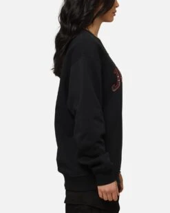 Jordan Essentials Holiday Fleece Crewneck Black/Sail 11 Jordan Essentials Holiday Fleece Crewneck Black/Sail -Culture kings 02050131 YB699 womens 00040