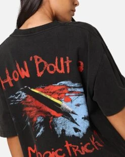 American Thrift X DC Batman The Joker Magic Trick Heavy T-Shirt Vintage Black 15 American Thrift X DC Batman The Joker Magic Trick Heavy T-Shirt Vintage Black -Culture kings 02050635 YV013 womens 0070