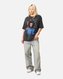 21 Savage Dream T-Shirt Washed Black 12 21 Savage Dream T-Shirt Washed Black -Culture kings 02050907 YW607 womens 00030