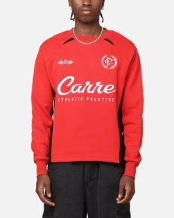 Carre Prestige Crewneck Red