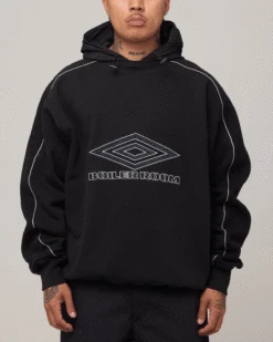 Boiler Room X Umbro Hoodie Black
