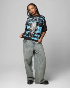 Loiter X WWE The Rock Vintage T-Shirt Vintage Black 12 Loiter X WWE The Rock Vintage T-Shirt Vintage Black -Culture kings 02051405 YV009 womens 00030