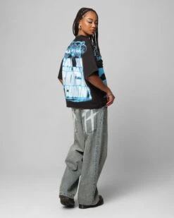 Loiter X WWE The Rock Vintage T-Shirt Vintage Black 13 Loiter X WWE The Rock Vintage T-Shirt Vintage Black -Culture kings 02051405 YV009 womens 00040