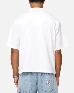 Carre Crane Button Up Shirt White/Light Blue 10 Carre Crane Button Up Shirt White/Light Blue -Culture kings 02051681 YW652 mens 00030