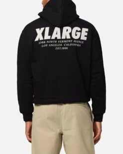 X-Large California Hoodie Pigment Black