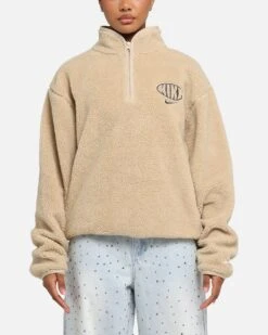 Nike Club Sustainable Winterized Half Zip Top Grain/Medium Ash Grey