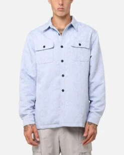 XXIII Nebula Textured Overshirt Blue