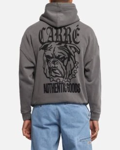 Carre Bulldog Hoodie Washed Charcoal