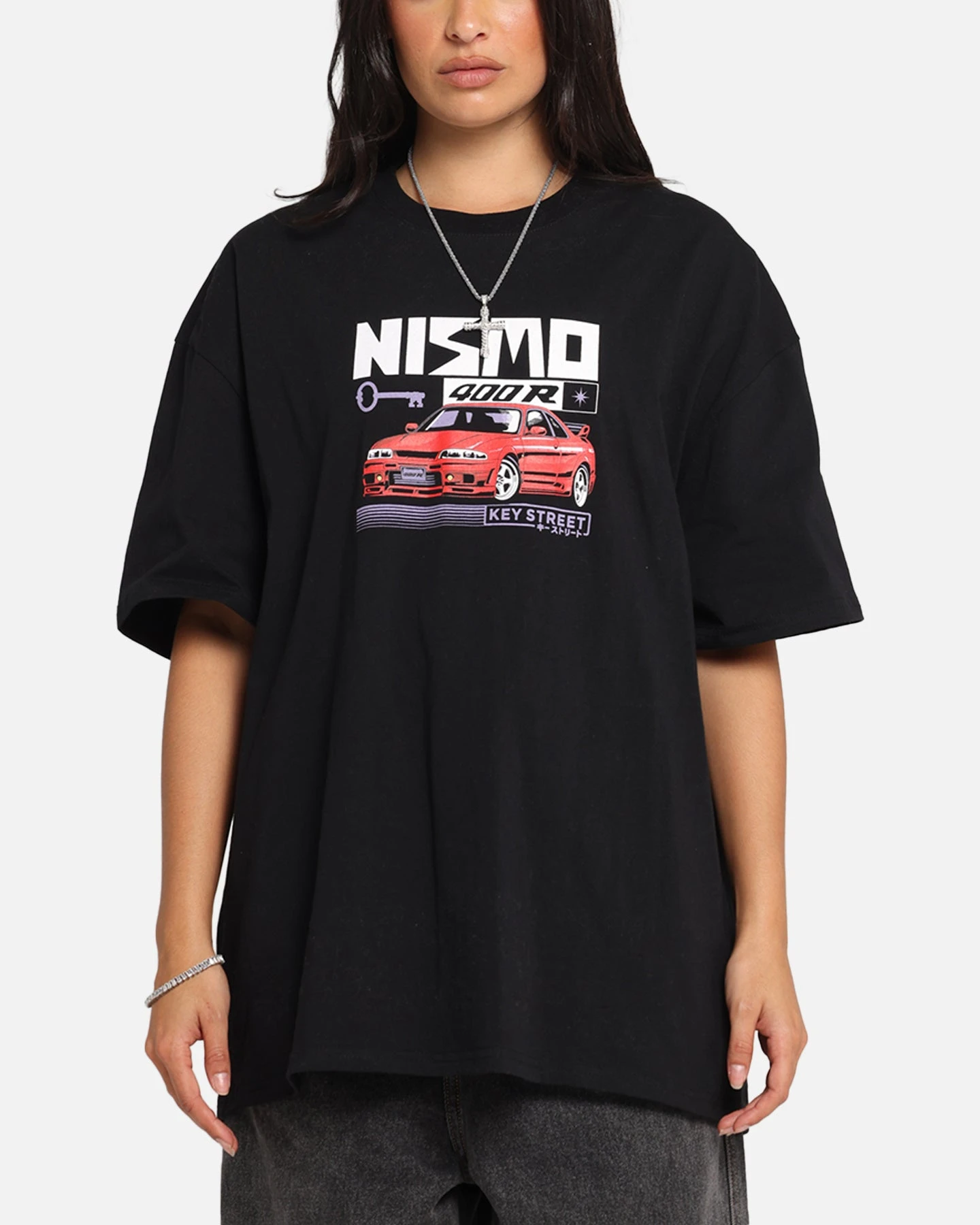 Key Street 400 R T-Shirt Black 4 Key Street 400 R T-Shirt Black - Image 2