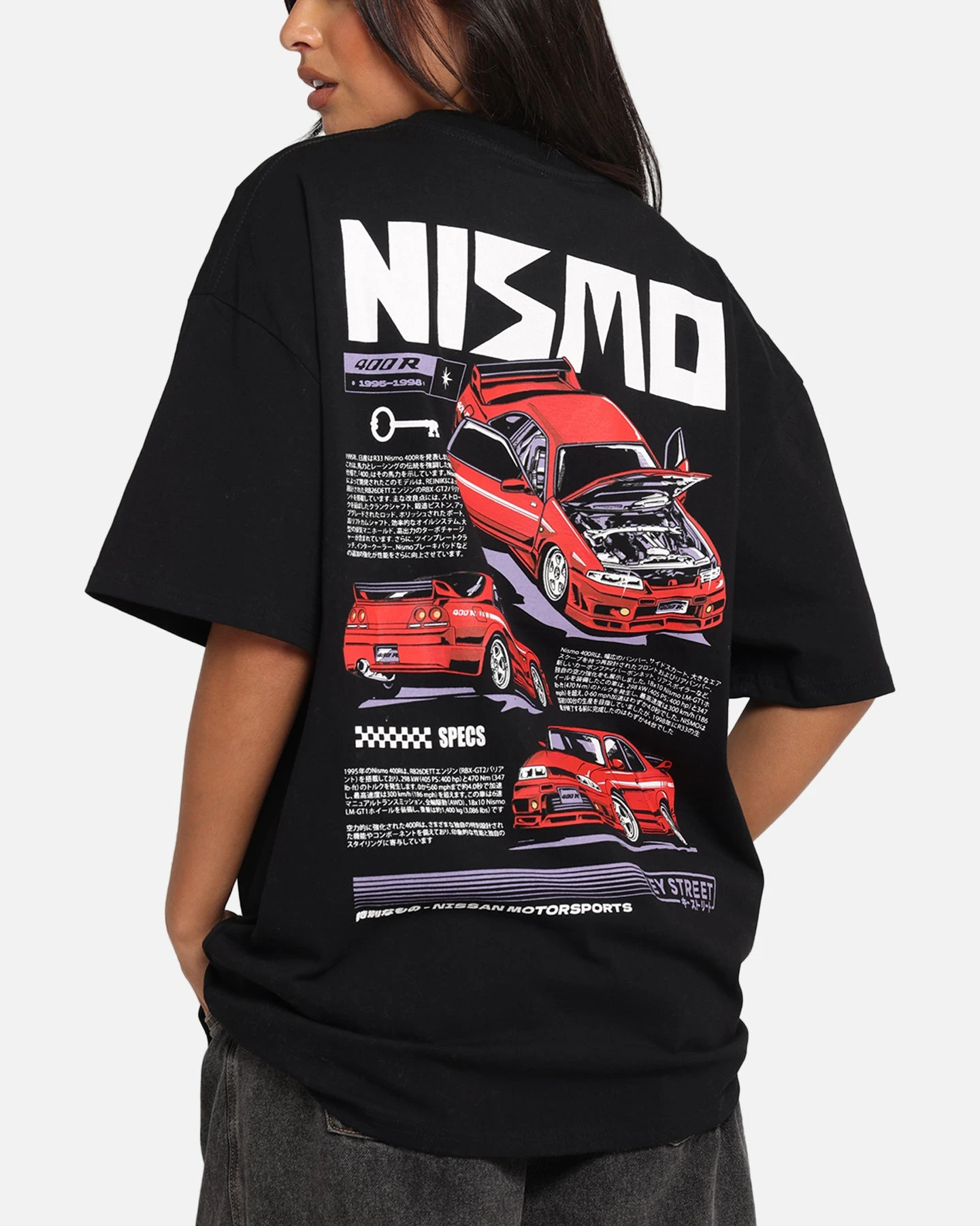 Key Street 400 R T-Shirt Black 10 Key Street 400 R T-Shirt Black - Image 8