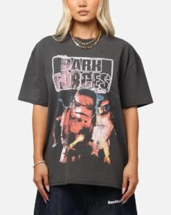 American Thrift Star Wars Battlefront Dark Forces Heavy T-Shirt Black Wash