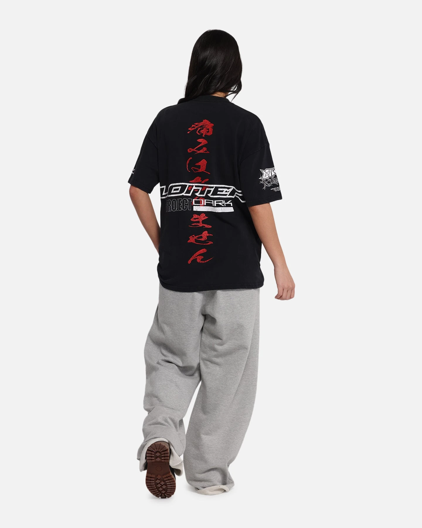 Loiter Cybernetics Vintage T-Shirt Black Acidwash 6 Loiter Cybernetics Vintage T-Shirt Black Acidwash - Image 4